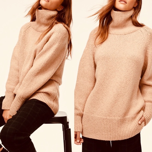 Aritzia The Group Babaton Day Off Alpaca Sweater